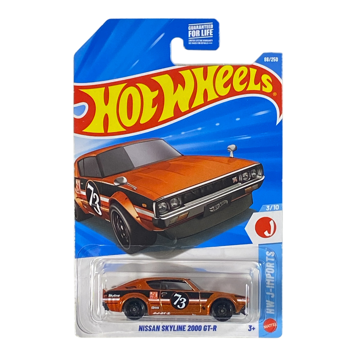 Hot Wheels Nissan Skyline 2000 GT-R 3/10