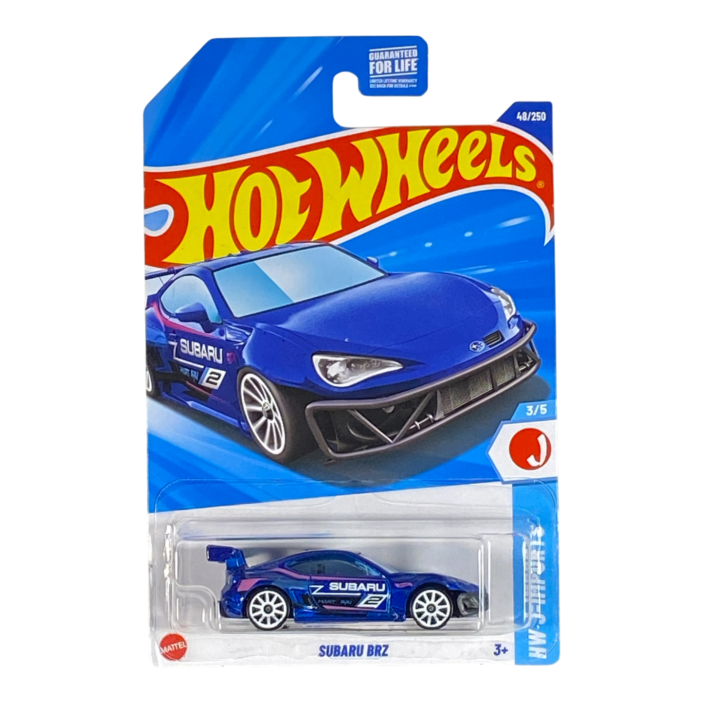 Hot Wheels Subaru BRZ J-Imports 3/5