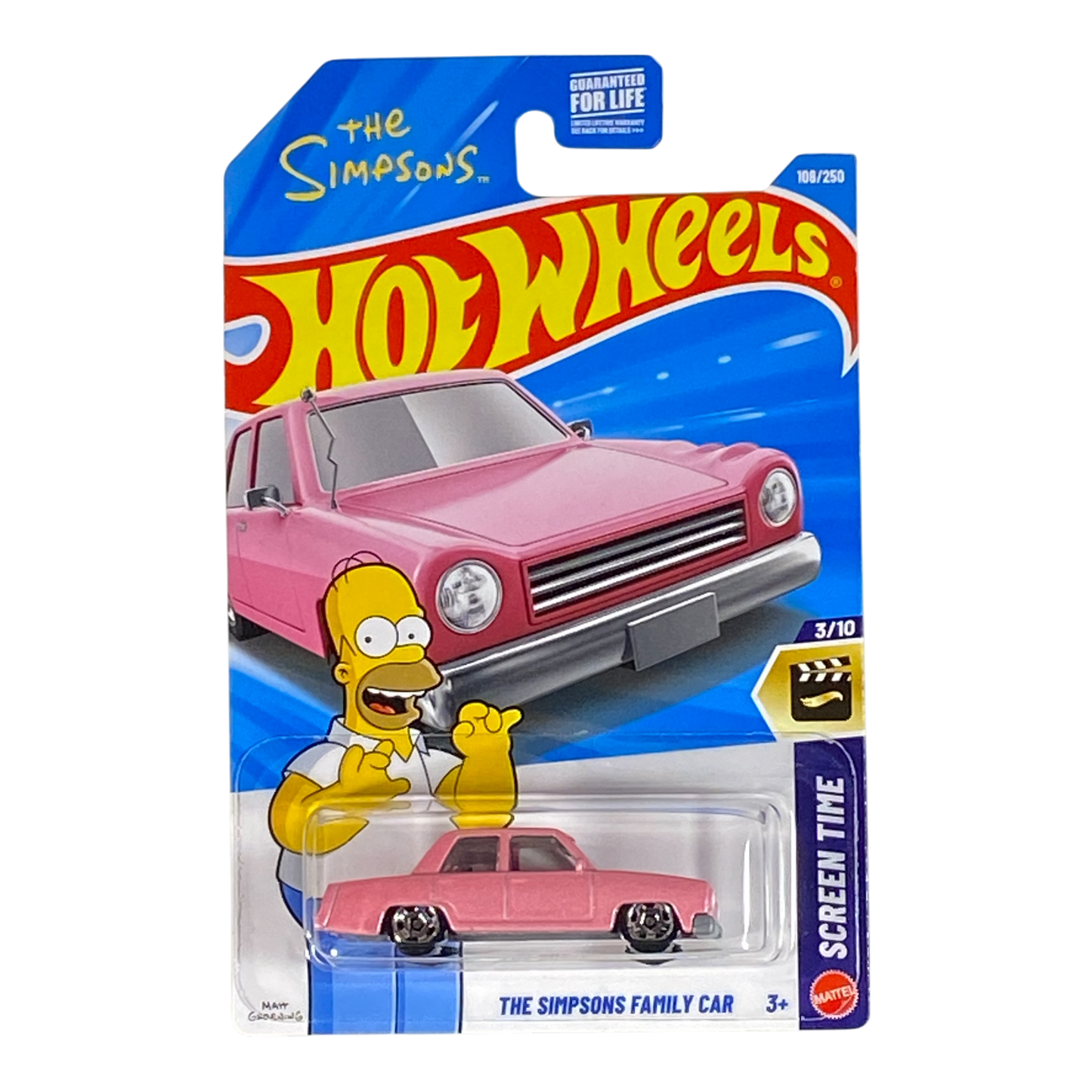 Hot Wheels Simpsons Family Car Screen Time 3/10