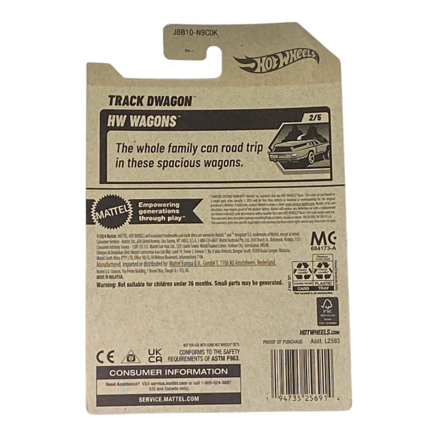 Hot Wheels Track Dwagon Wagons 2/5