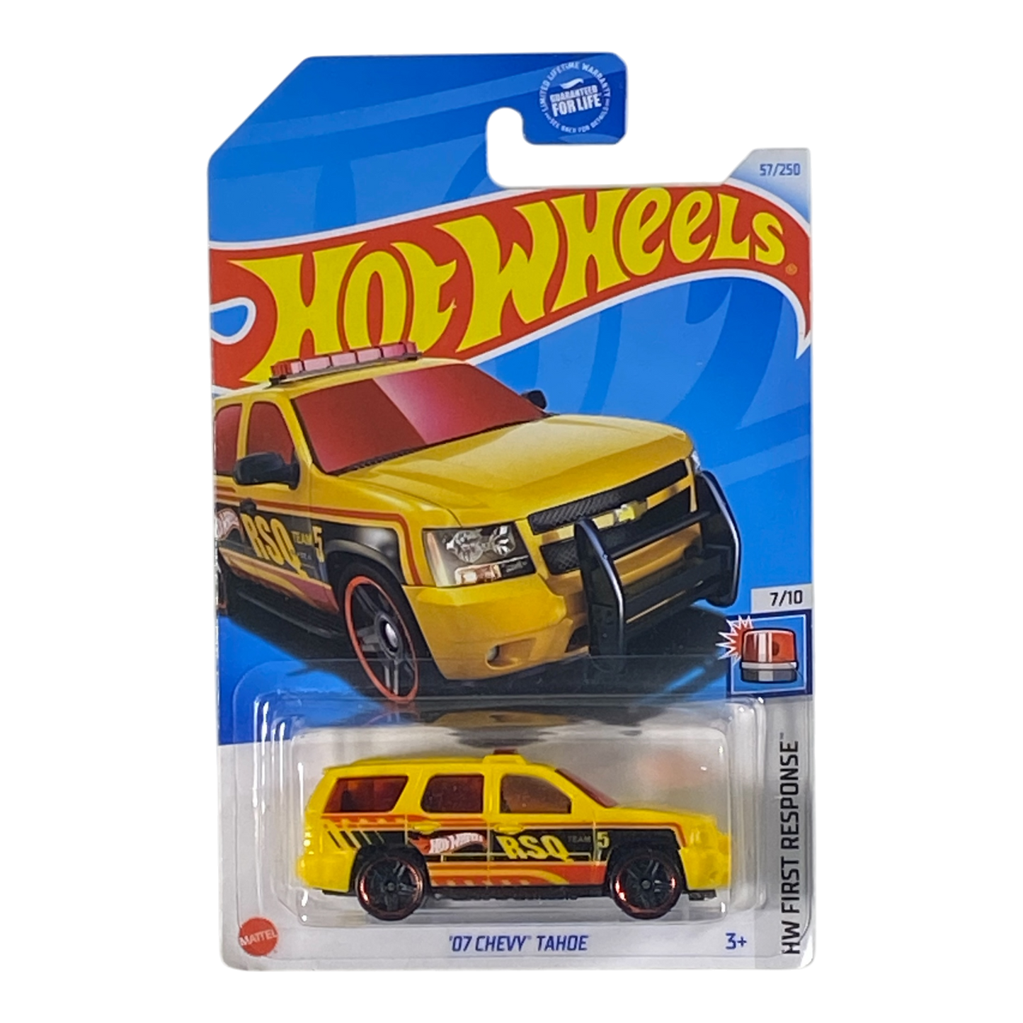 Hot Wheels ’07 Chevy Tahoe First Response 7/10