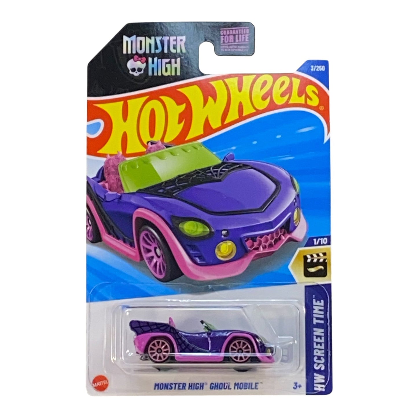 Hot Wheels Monster High Ghoul Mobile 1/10