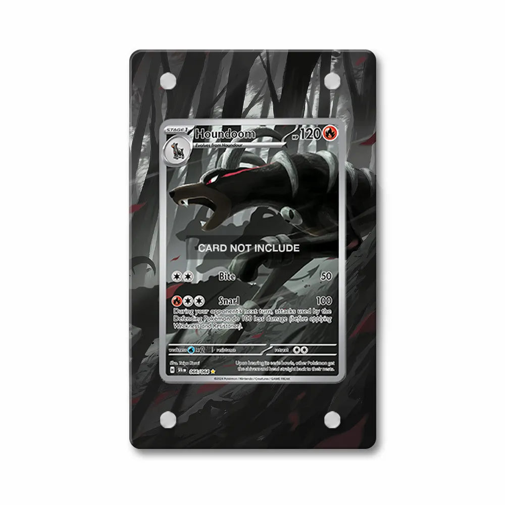 Houndoom 066-064 IR AR Shrouded Fable Extended Art Display Cases