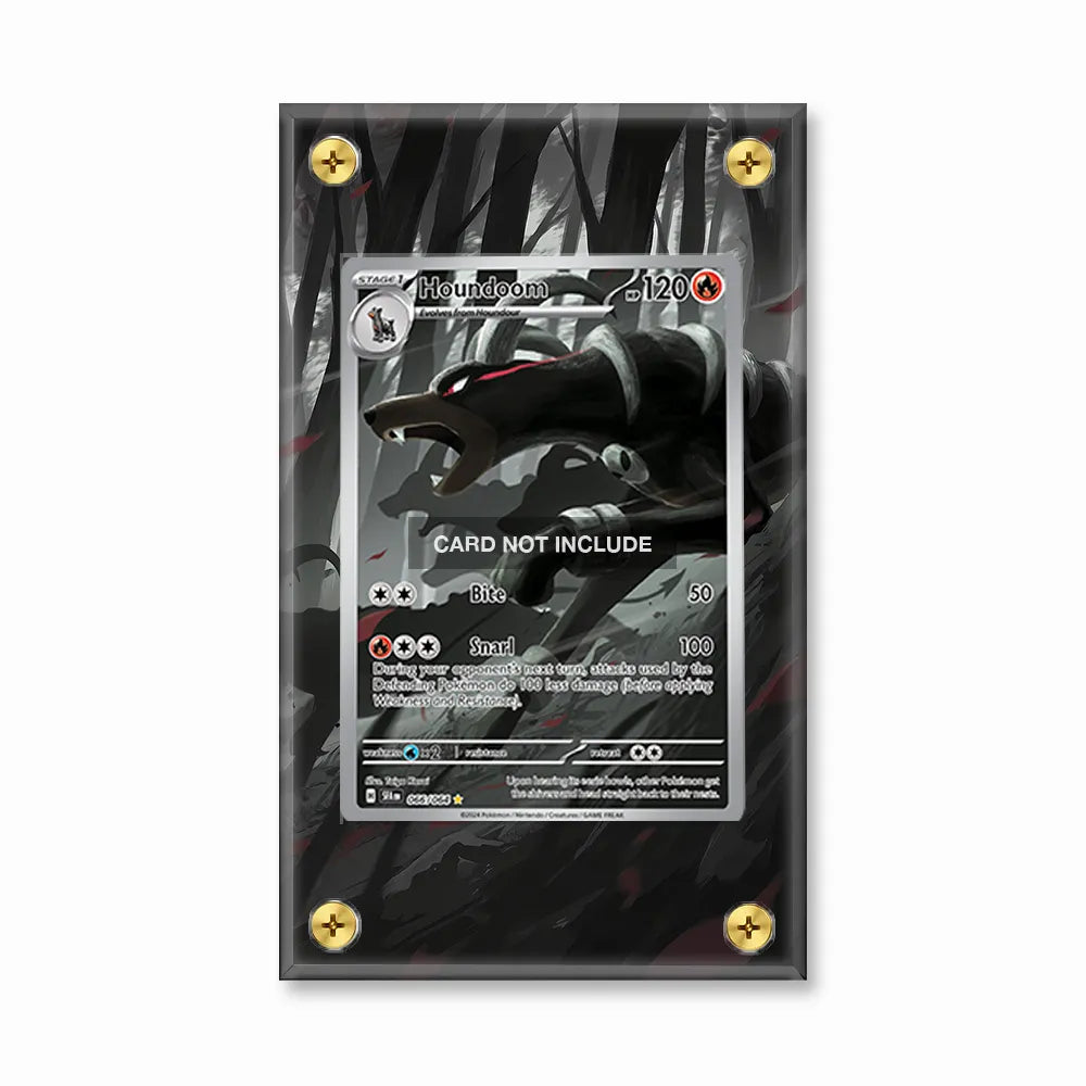 Houndoom 066-064 IR AR Shrouded Fable Extended Art Display Cases