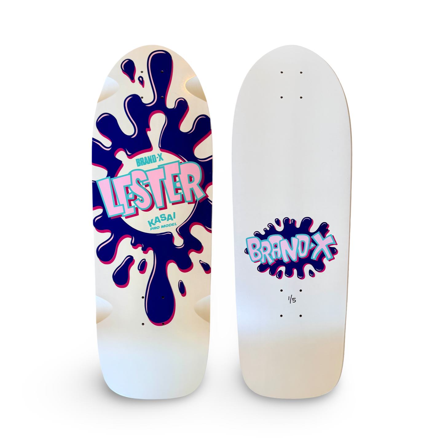 Lester Kasai 10”x30 Limited Edition, HAND-PAINTED Deck (1 of 5)