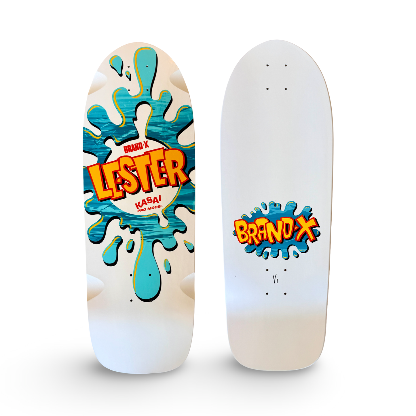 Lester Kasai 10”x30 ONE OF A KIND, HAND-PAINTED Deck (1 of 1)