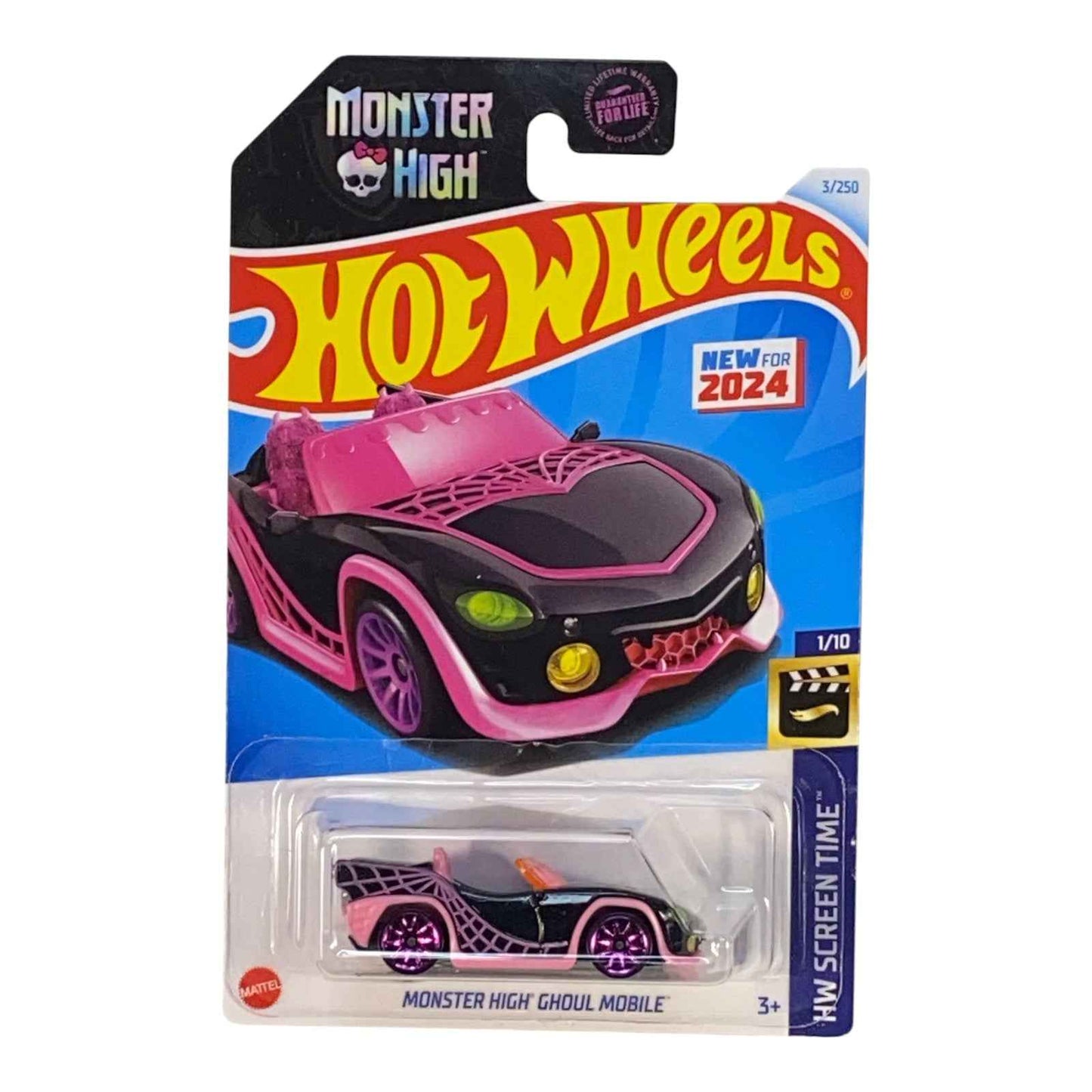 Hot Wheels Monster High Ghoul Mobile 1/10