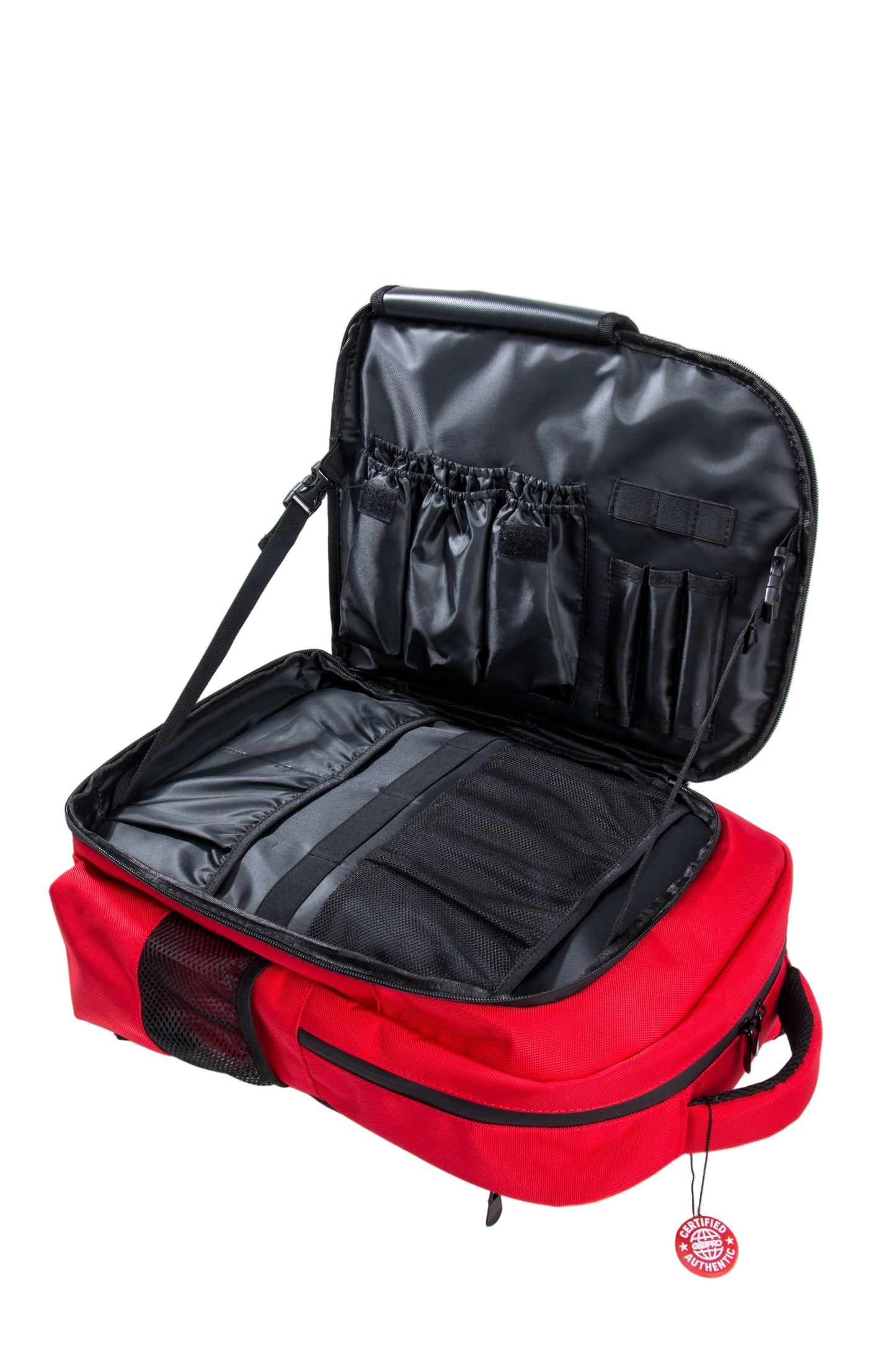 PRO Mobile Backpack – Fire Red