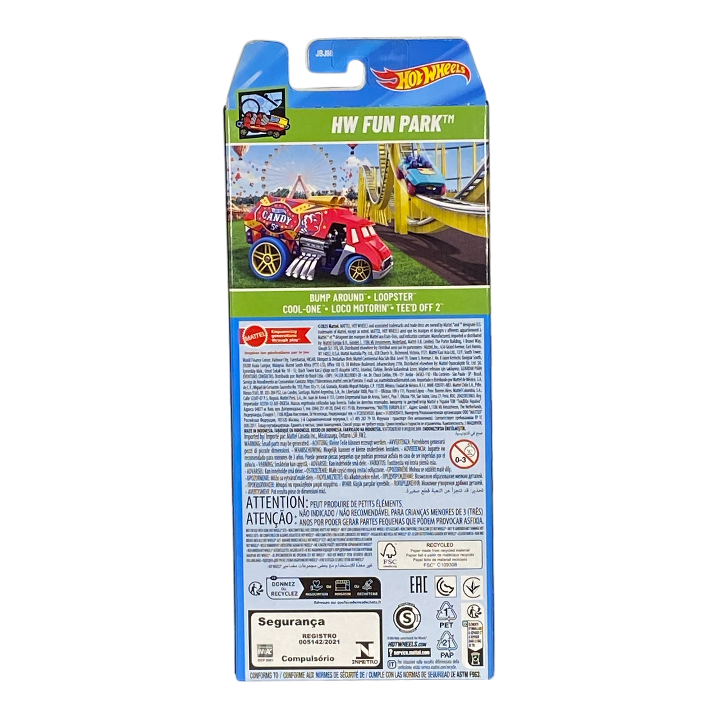 Hot Wheels HW Fun Park - 5 Pack