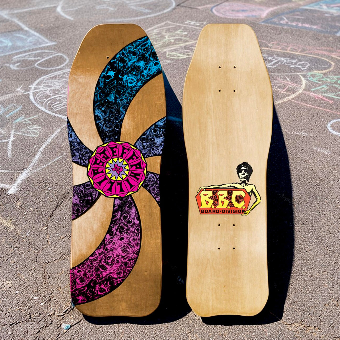 Jeff Phillips SPIRAL Limited Edition, HAND-PAINTED BBC Deck (1 of 50) (PRE-ORDER, AUGUST)
