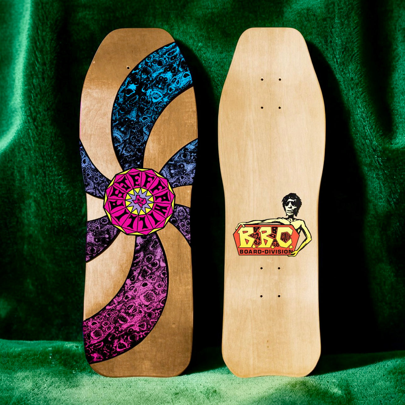 Jeff Phillips SPIRAL Limited Edition, HAND-PAINTED BBC Deck (1 of 50) (PRE-ORDER, AUGUST)