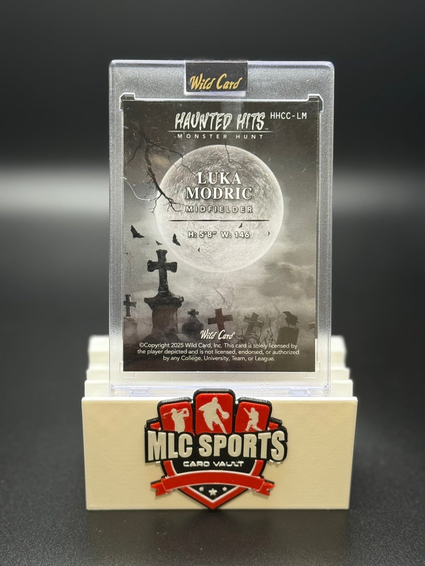 Luka Modrić Haunted Hits Monster Hunt Card 2/4 Wild Card 2025