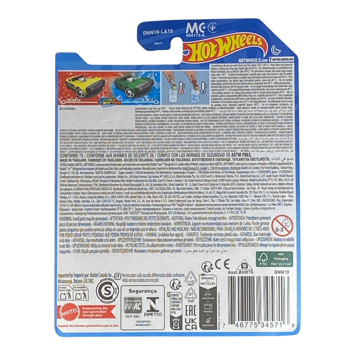 Hot Wheels Nitro Doorslammer Color Shifters