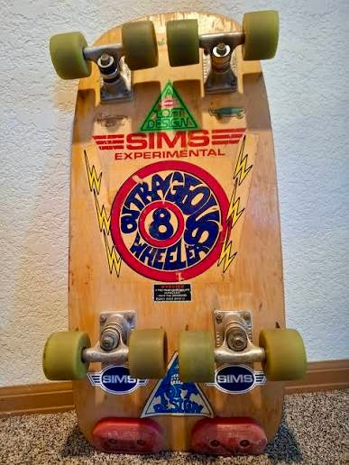 Lonnie Toft OUTRAGEOUS 8-WEELER Limited Edition, Hand-Painted Deck (PRE-ORDER, JANUARY 2027)