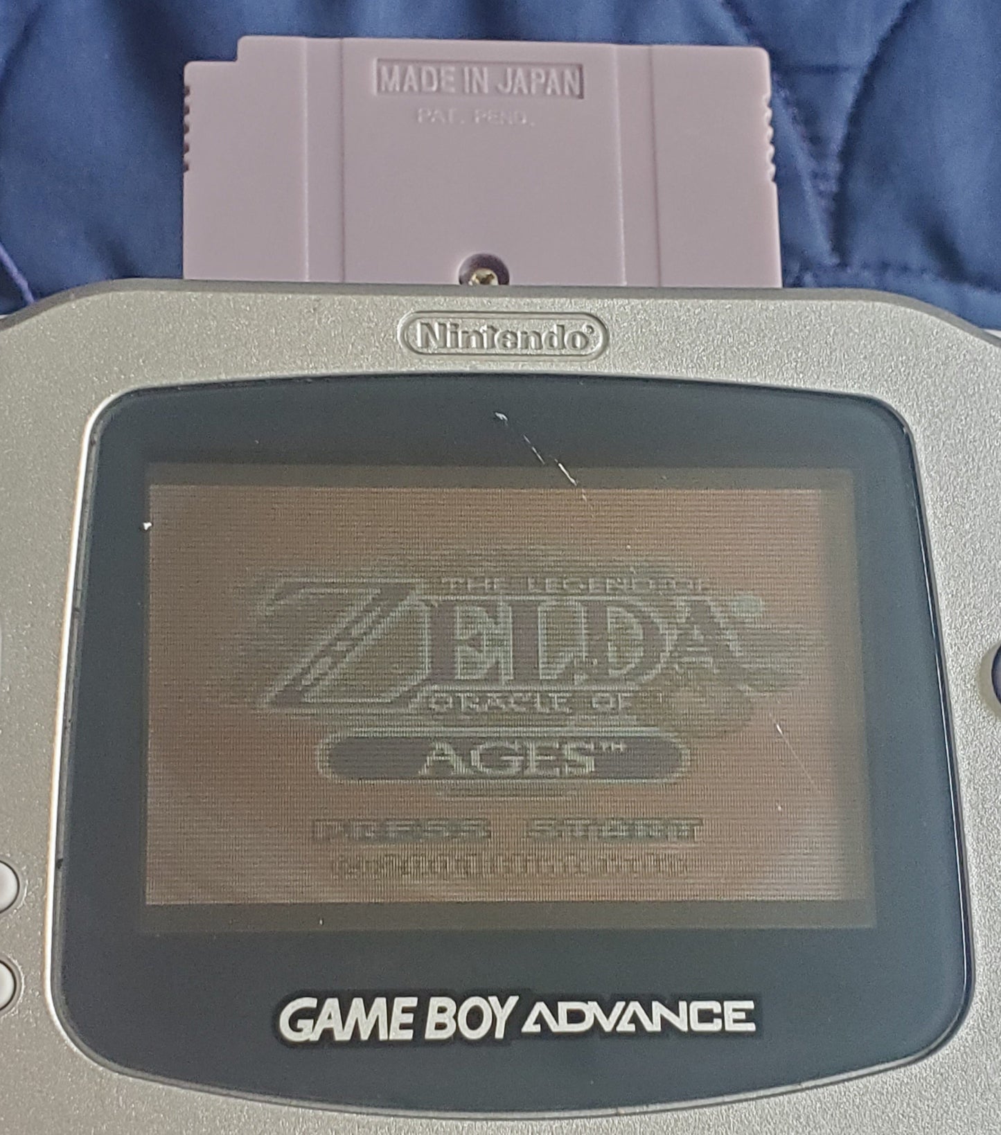 Legend of Zelda Oracle of Ages GBC Video Game Boy Color 2001
