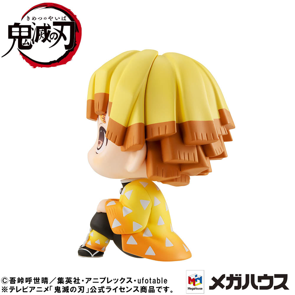 Lookup Demon Slayer Zenitsu Agatsuma Smile Ver. - Kimetsu no Yaiba Sitting Figure