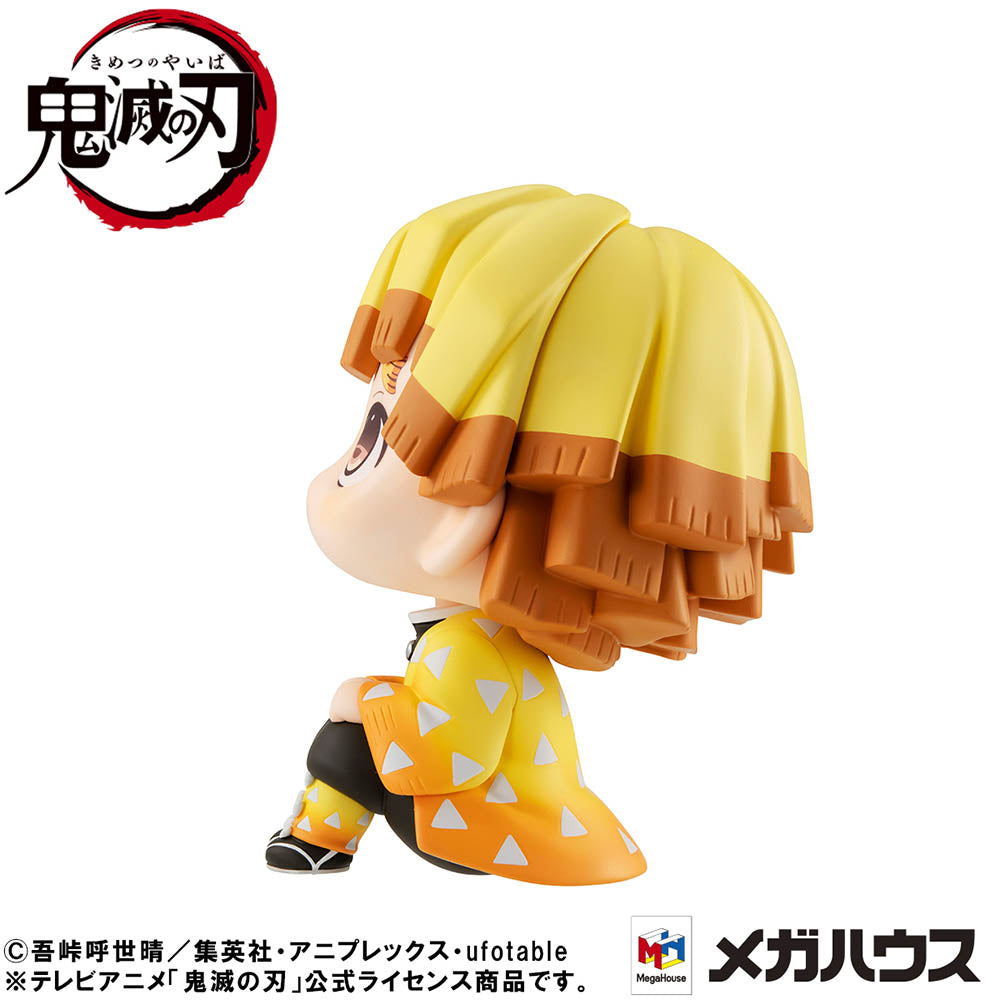 Lookup Demon Slayer Zenitsu Agatsuma Smile Ver. - Kimetsu no Yaiba Sitting Figure