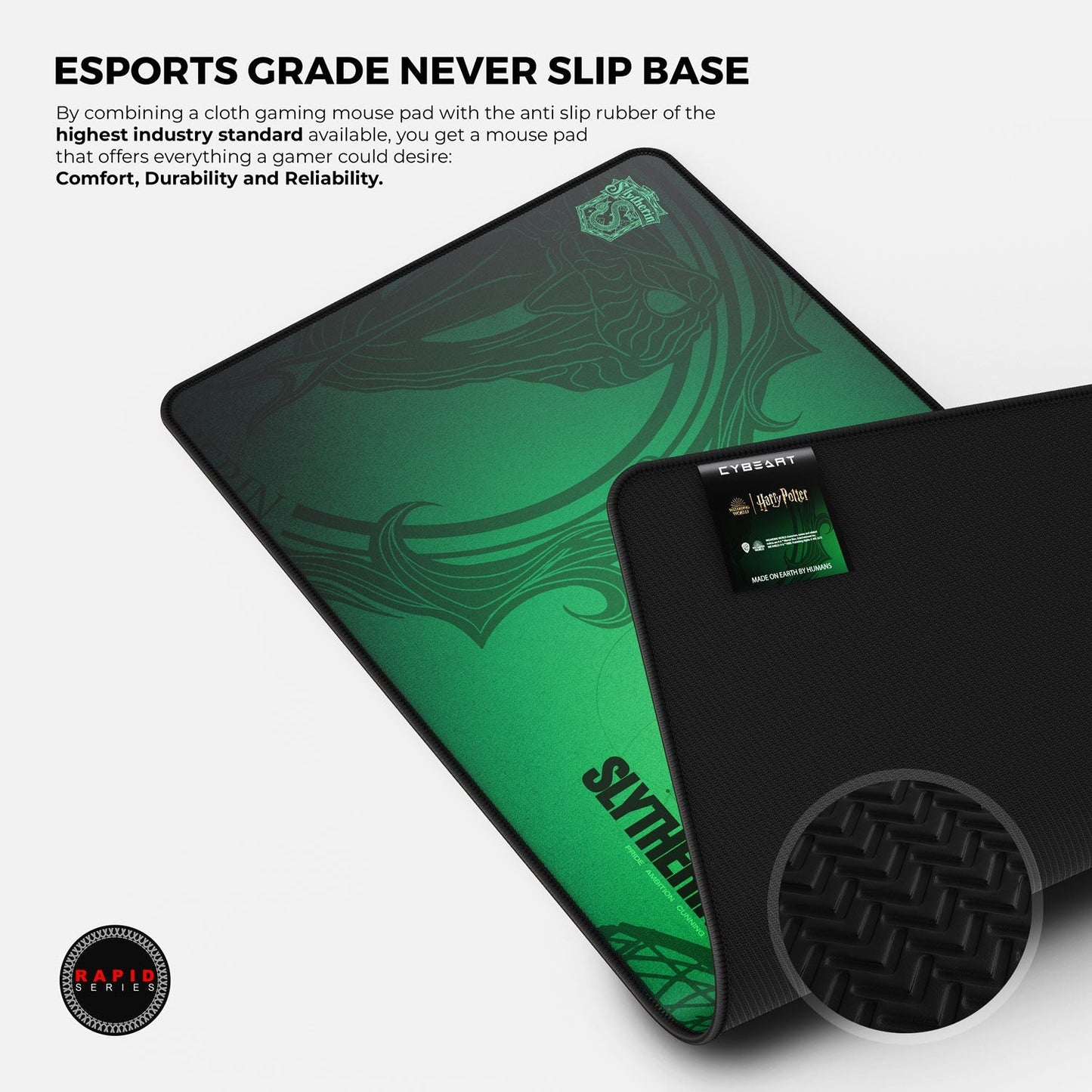 Slytherin Gaming Mouse Pad