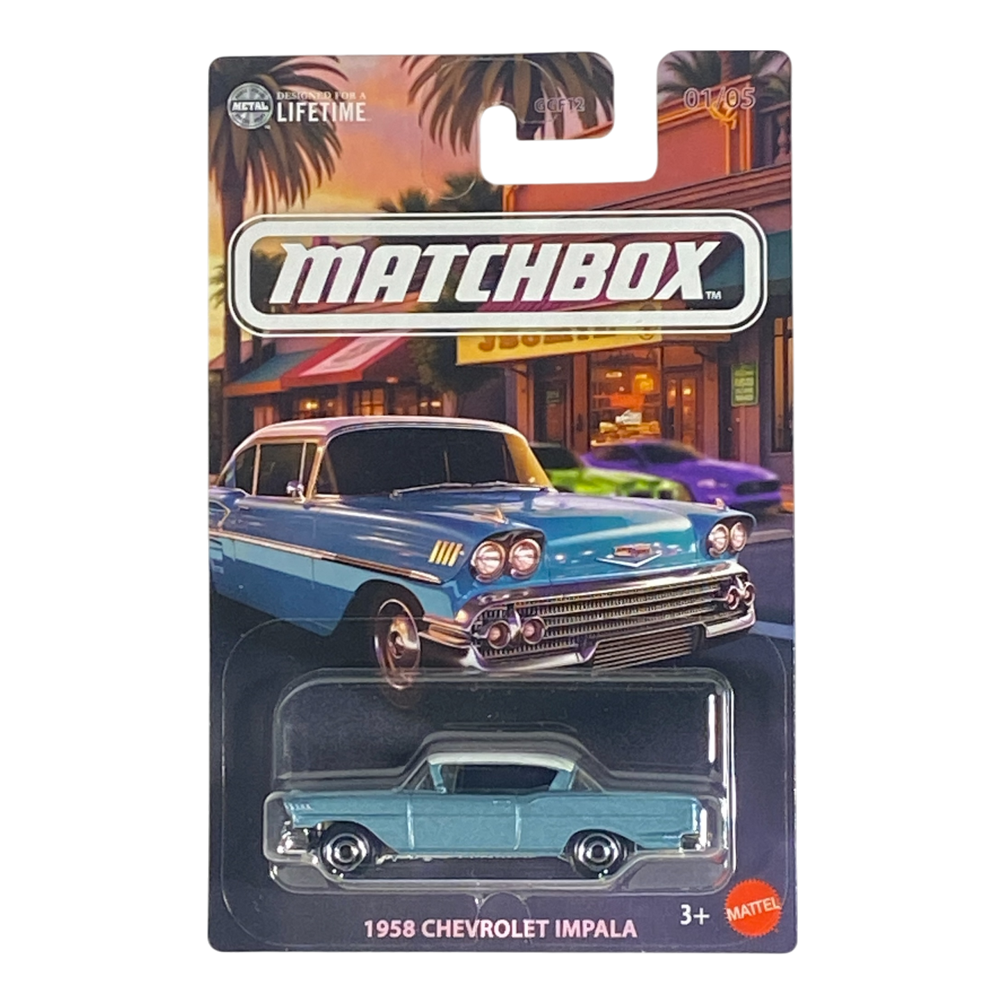Matchbox 1958 Chevrolet Impala - Matchbox Local Cruisers Series 01/05