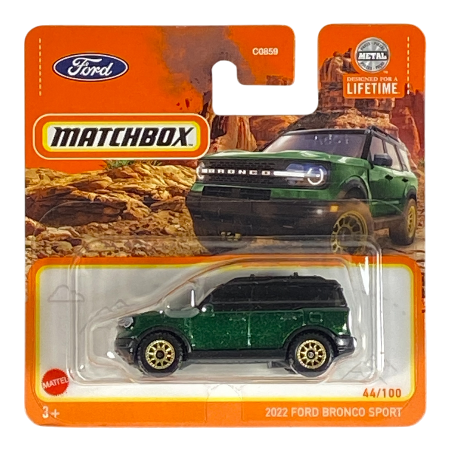 Matchbox 2022 Ford Bronco Sport Short Card 44/100
