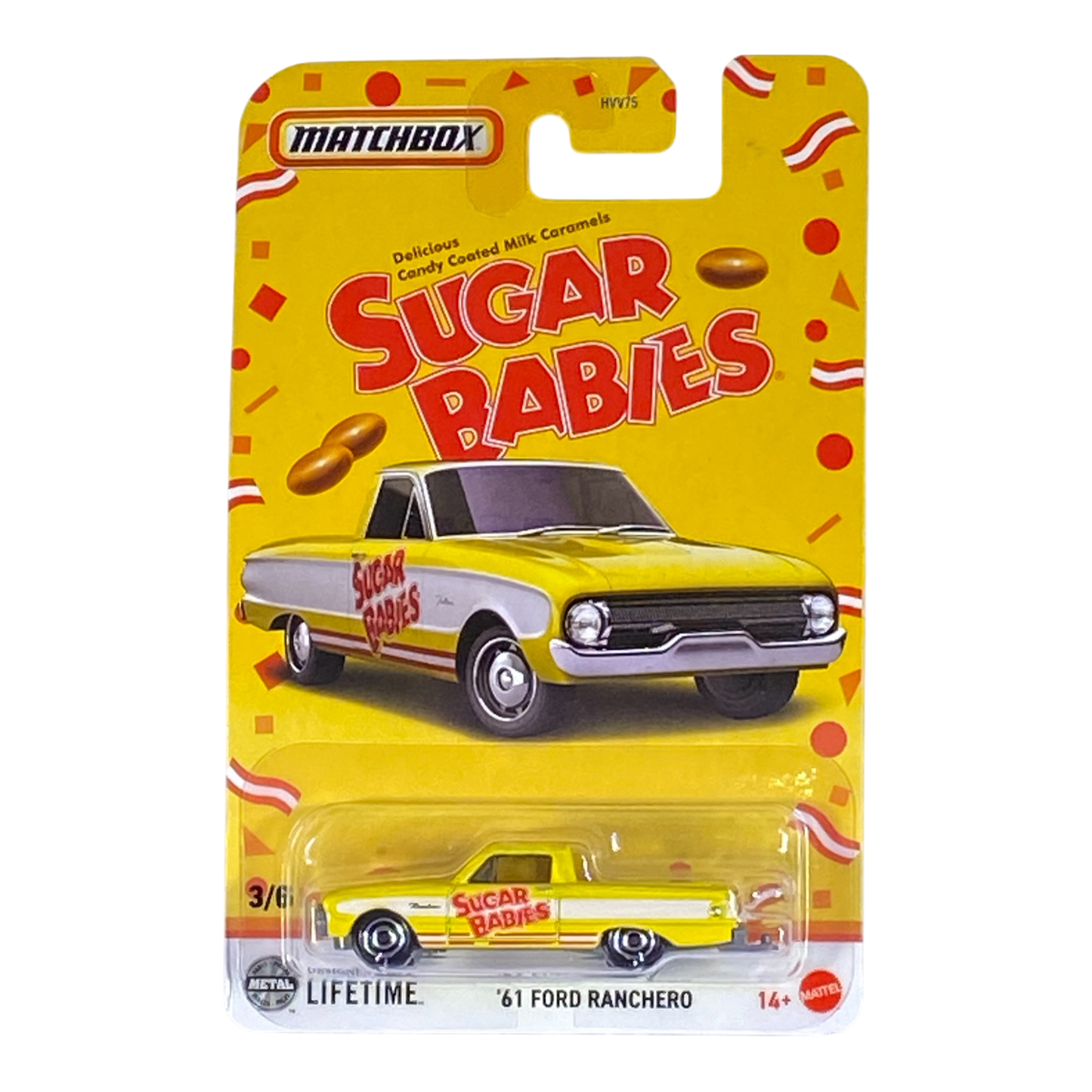 Matchbox '61 Ford Ranchero "Sugar Babies" - Matchbox Candy Series 3/6