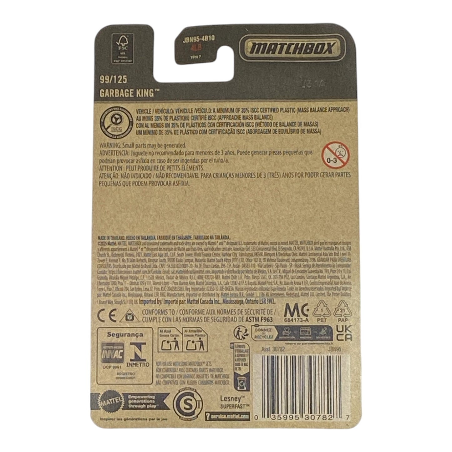 Matchbox Garbage King 99/125