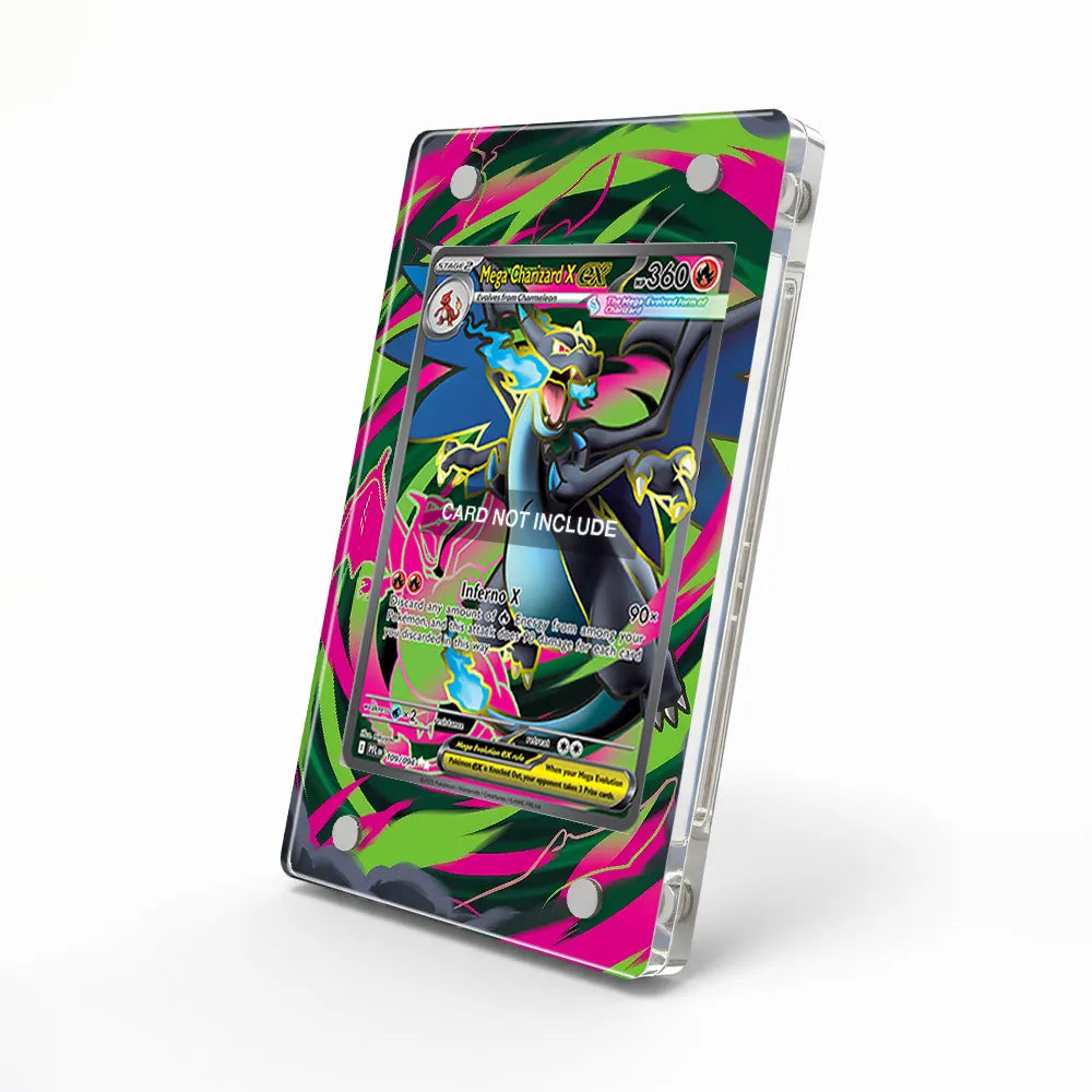 Mega Charizard X ex 109-094 SR Phantasma Flames Extended Art Display Cases