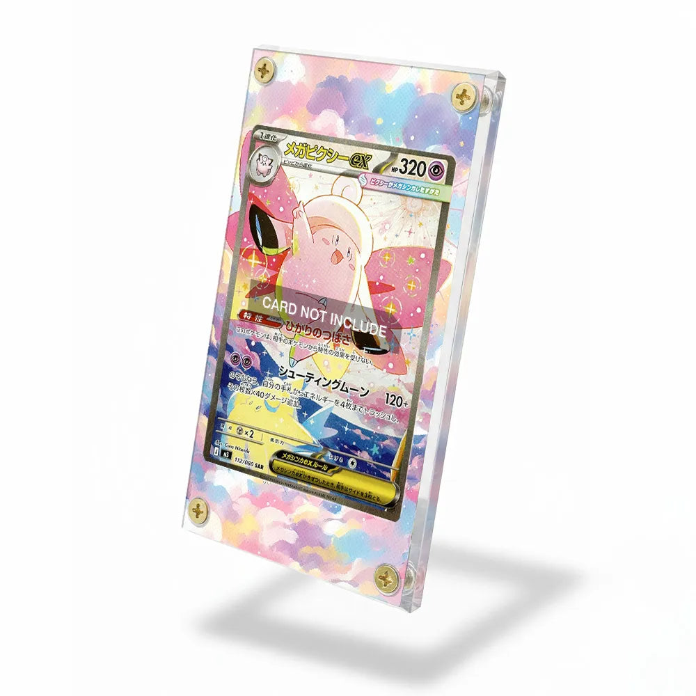 Mega Clefable ex SIR SAR Nihil Zero Perfect Order Extended Art Display Cases