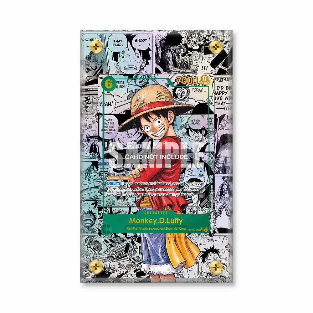 Monkey D Luffy OP13-118 Extended Art Display Cases