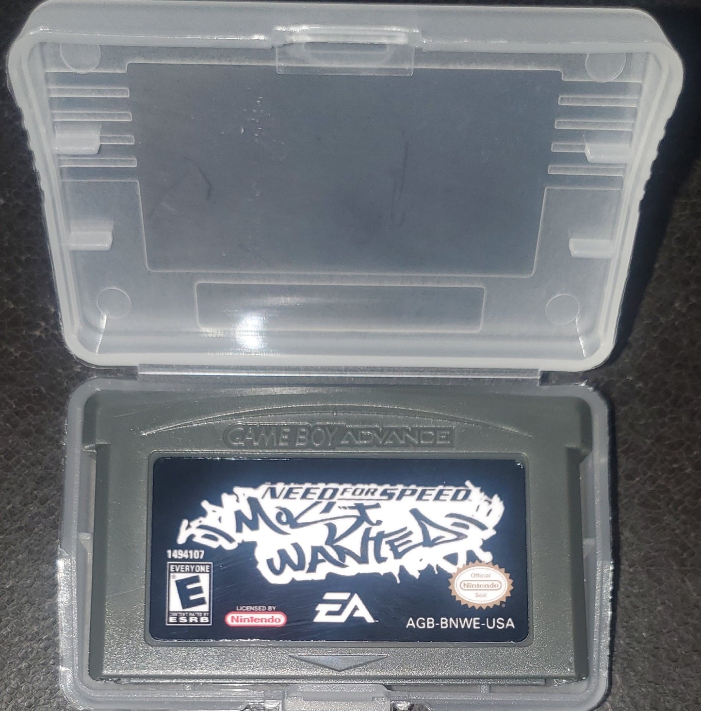 Need for Speed Most Wanted GBA Video Game Boy Advance Nintendo 2005