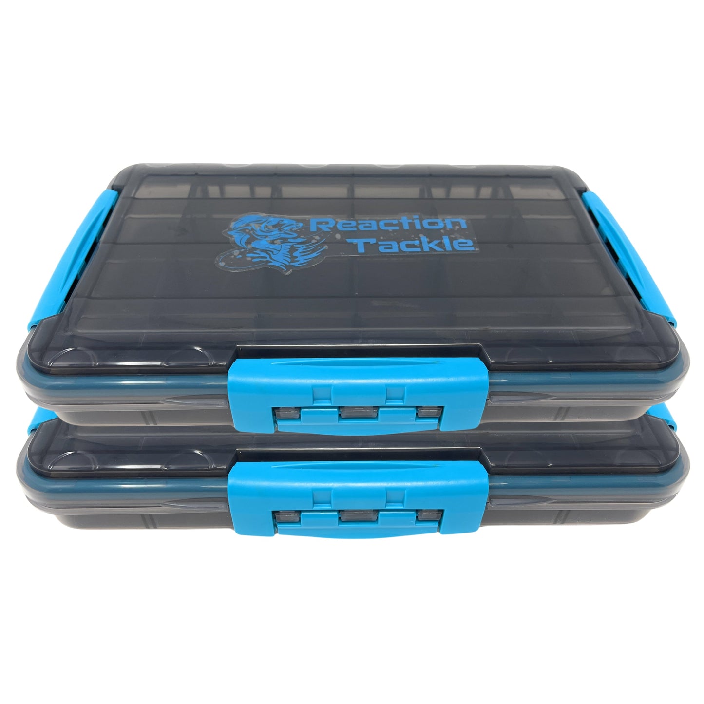 Reaction Tackle Premium Tackle Tray- High Performance and Water Resistant with 3 Resilient Clips