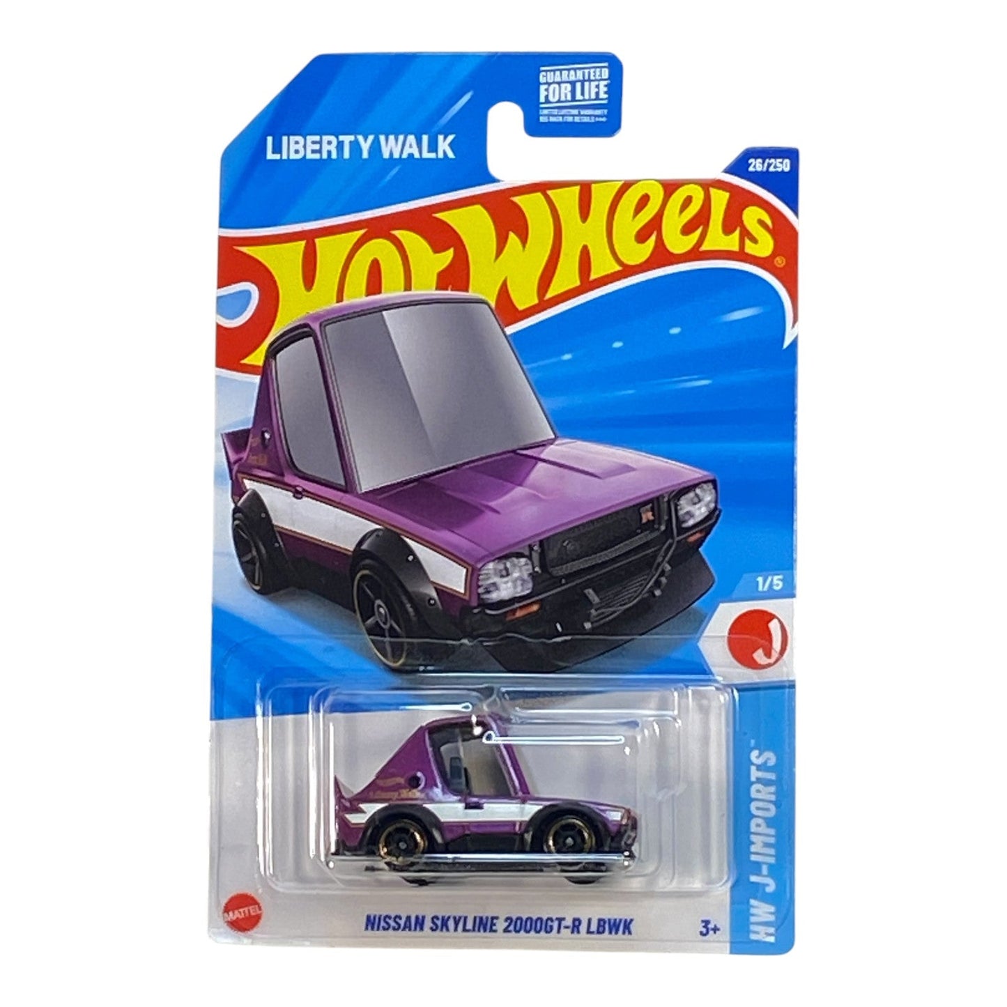 Hot Wheels Nissan Skyline 2000GT-R LBWK