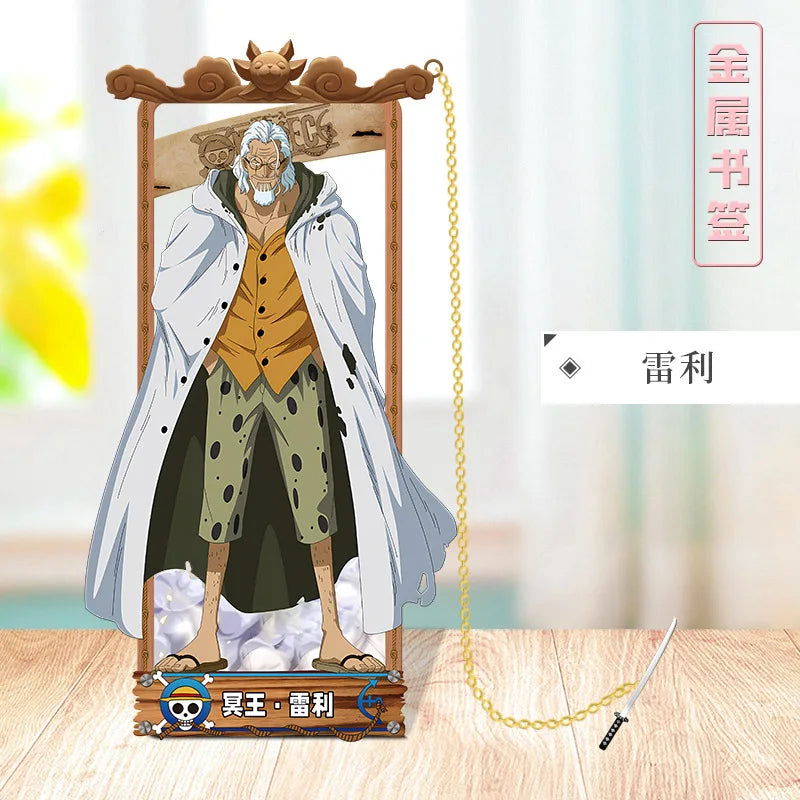 ONE PIECE Metal Bookmarks with Various Design Characters for Anime Fans