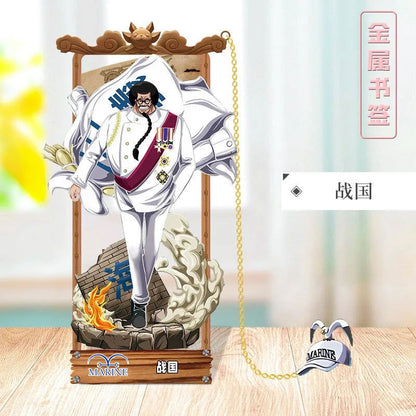 ONE PIECE Metal Bookmarks with Various Design Characters for Anime Fans