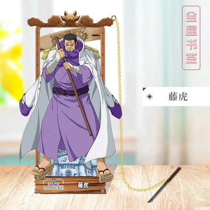 ONE PIECE Metal Bookmarks with Various Design Characters for Anime Fans