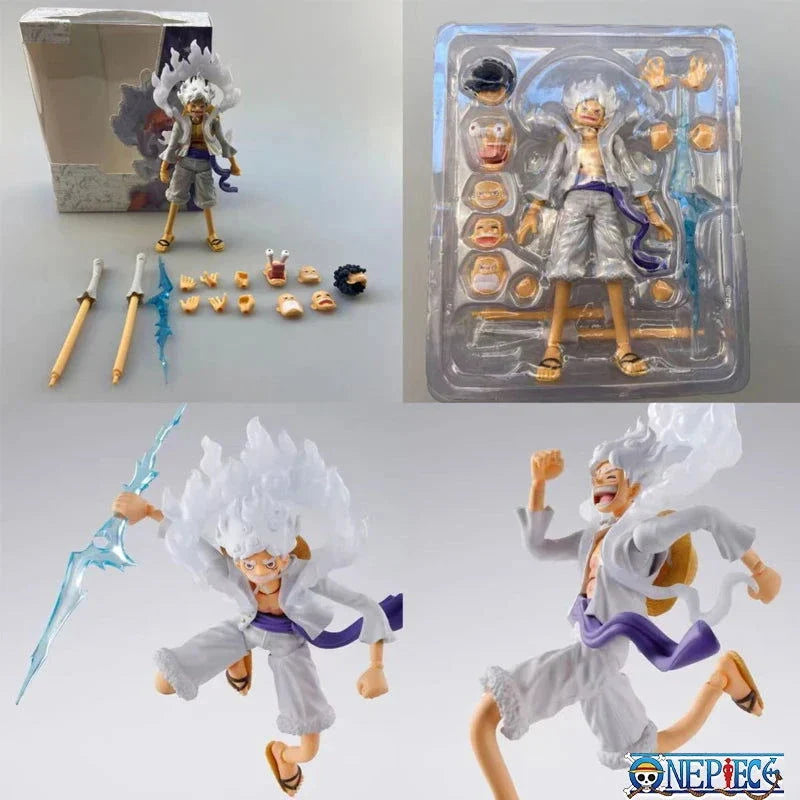 One Piece Monkey D. Luffy Anime Figure Gear Fifth Sun God Nika Luffy Action Figurines 16 CM