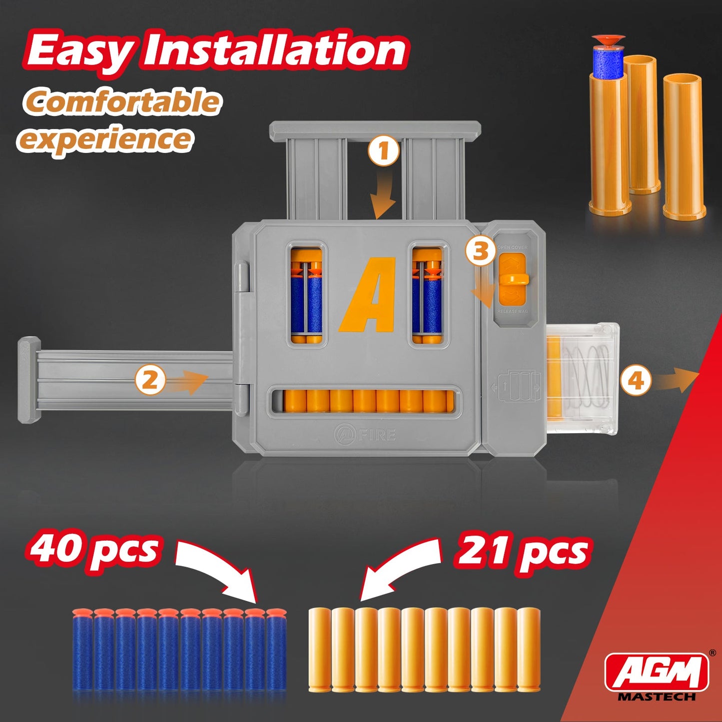AWM toy set, Foam Bullets, Safe and non-Hazardous