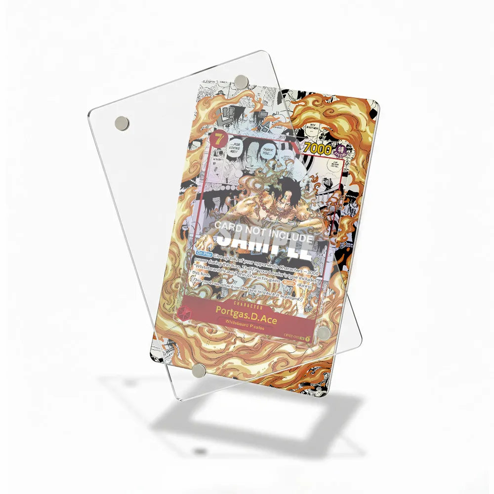 Portgas D Ace OP02-013 Extended Art Display Cases