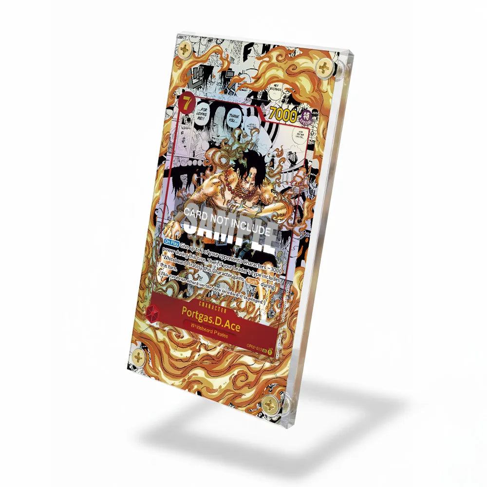 Portgas D Ace OP02-013 Extended Art Display Cases