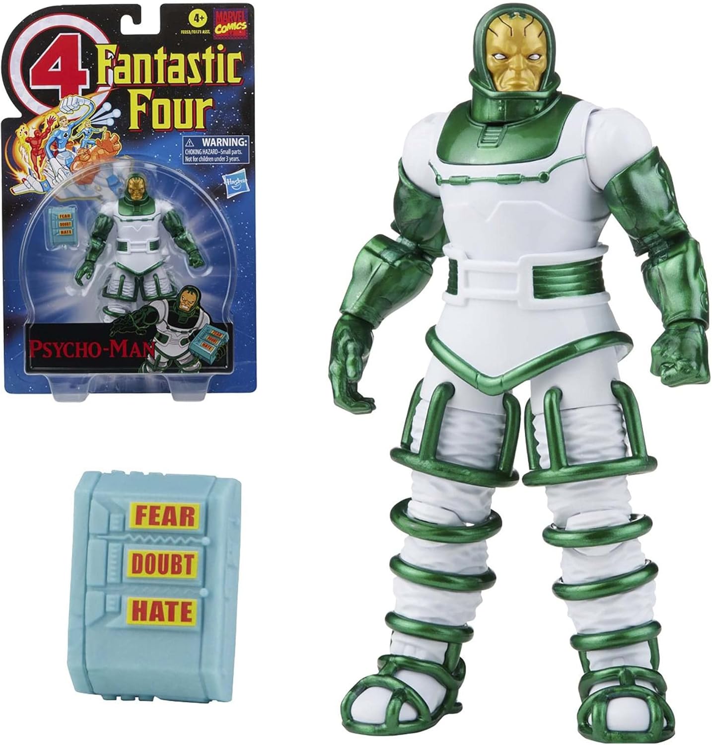 Marvel Hasbro Legends Series Retro Fantastic Four Psycho-Man 6-inch Action Figure