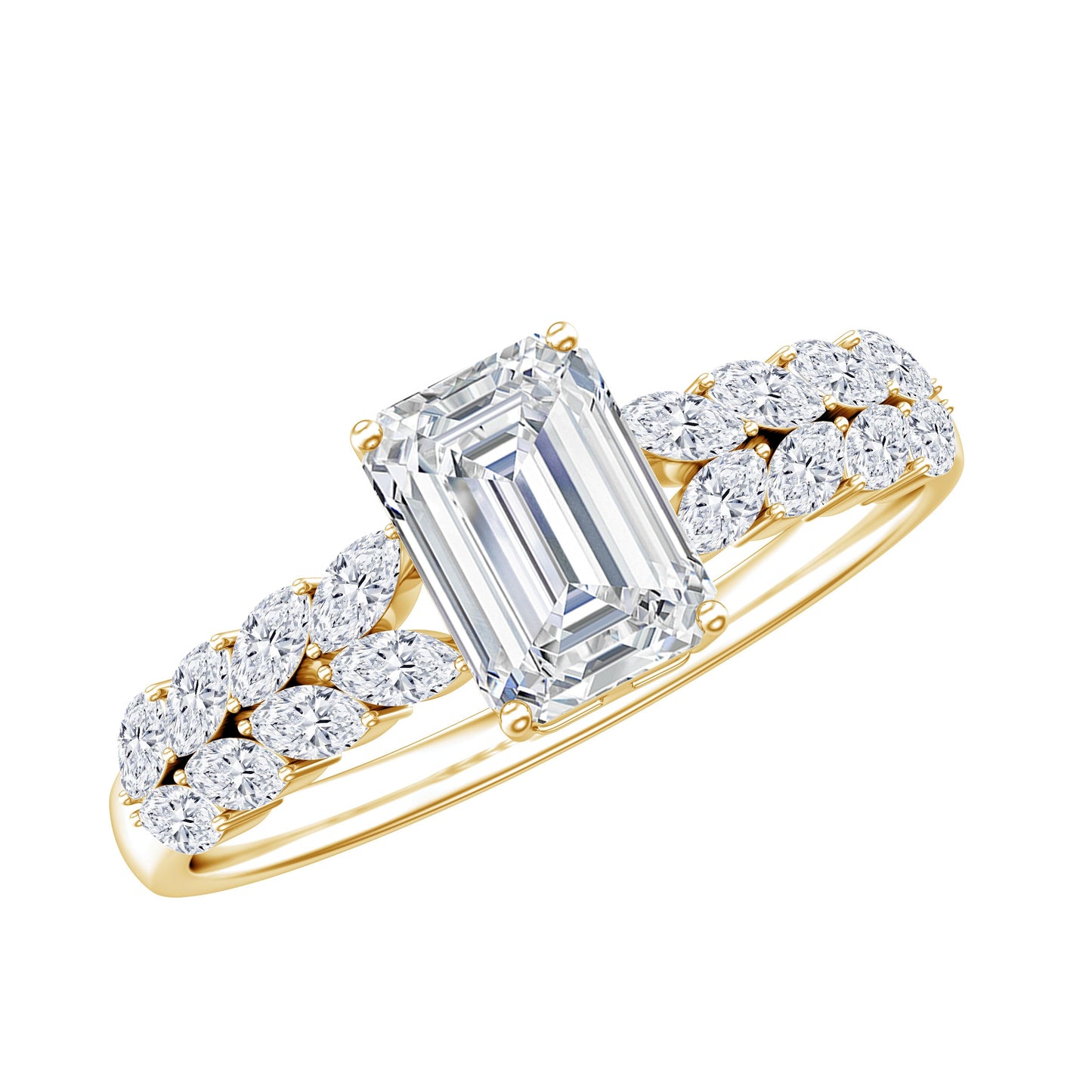 2 Carat Lab Grown Diamond Ring For Women With Certificate