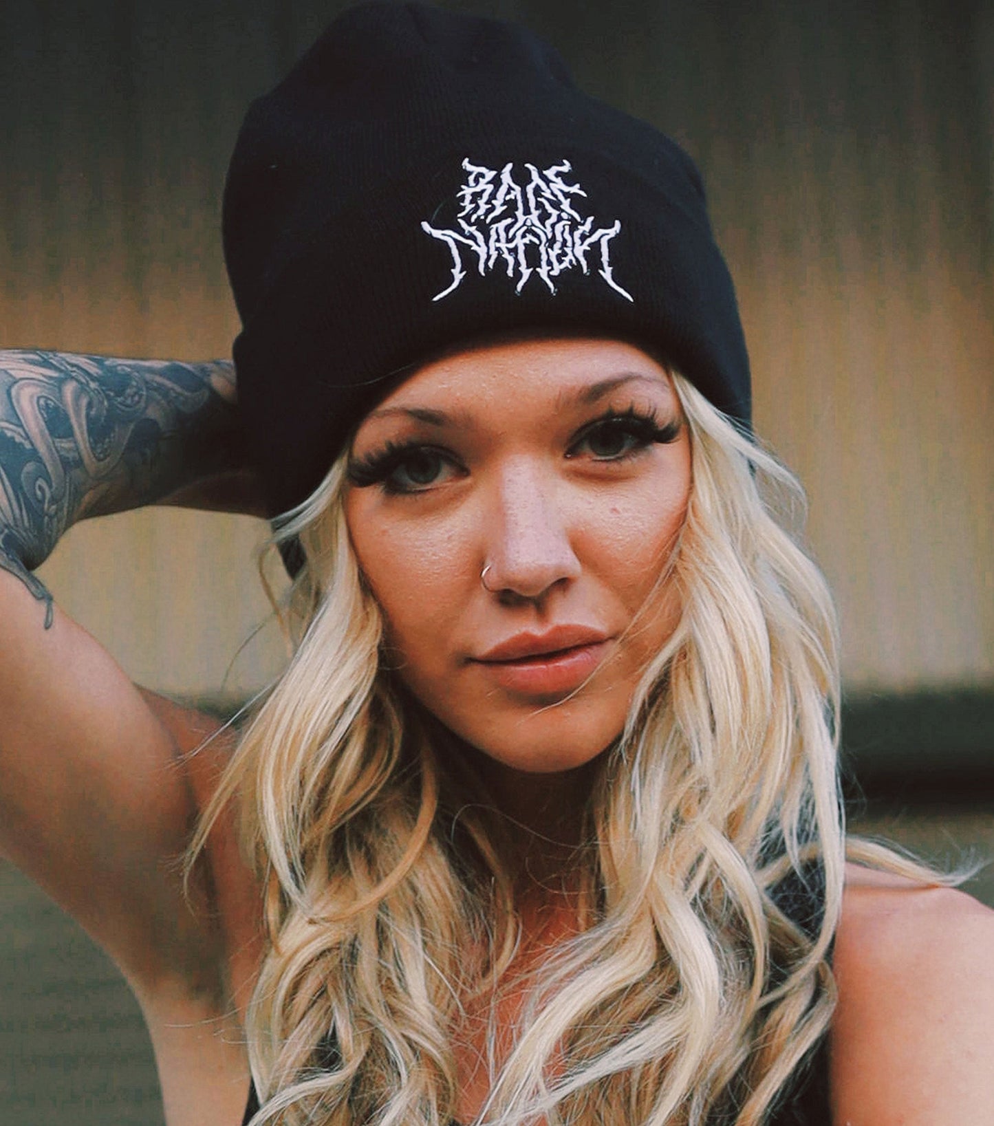END THE HATE V1 • Knit Beanie