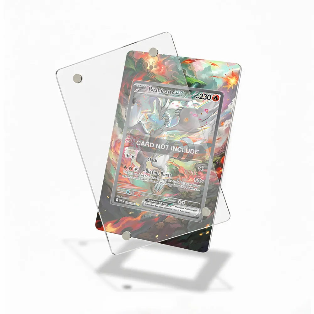 Reshiram ex 166-086 SIR SAR White Flare Extended Art Display Cases
