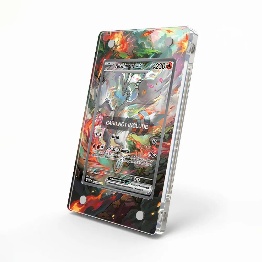 Reshiram ex 166-086 SIR SAR White Flare Extended Art Display Cases