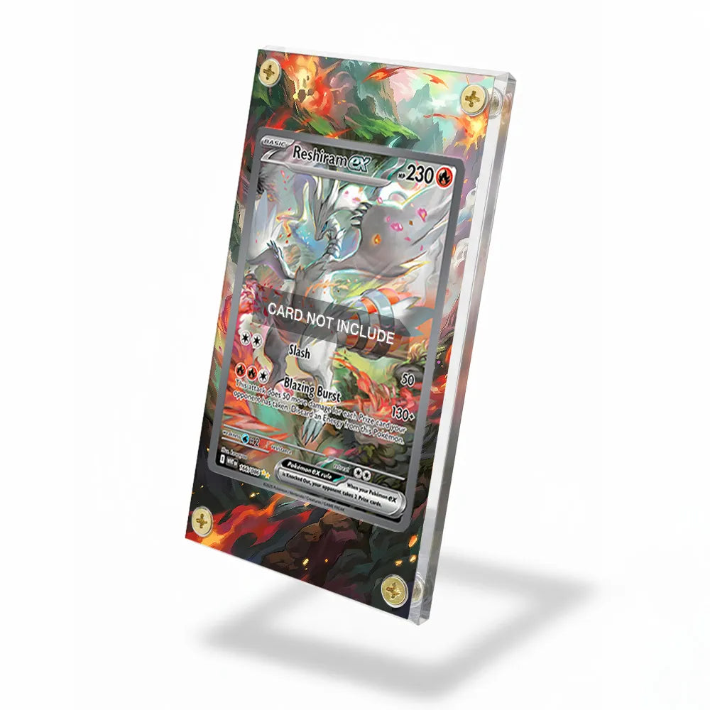 Reshiram ex 166-086 SIR SAR White Flare Extended Art Display Cases