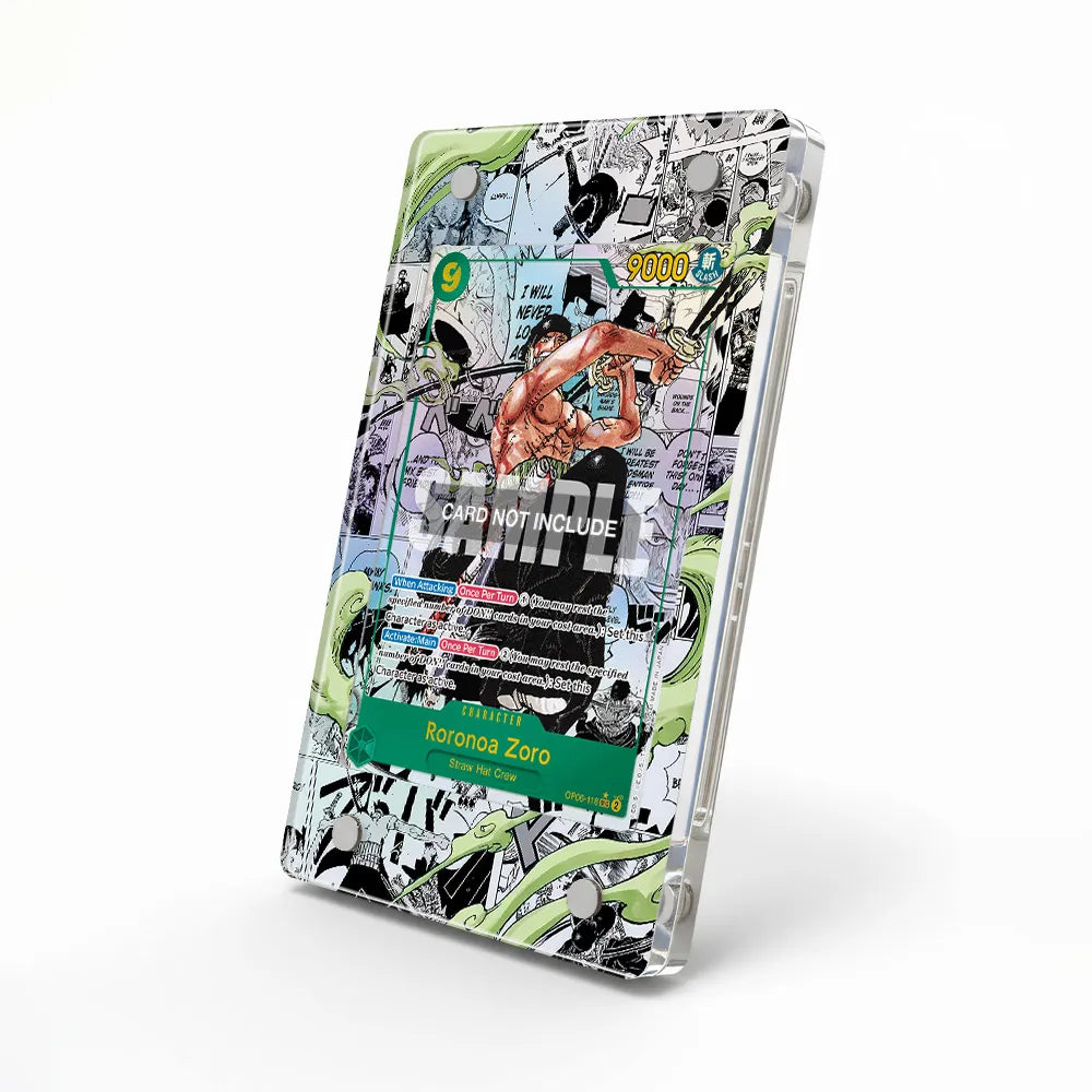 Roronoa Zoro Op06-118 Extended Art Display Cases
