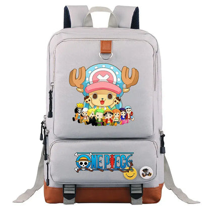 One Piece Luffy Printed Unisex Backpack School Travel Bag