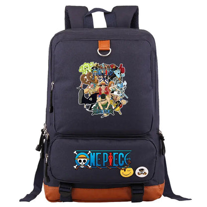 One Piece Luffy Printed Unisex Backpack School Travel Bag