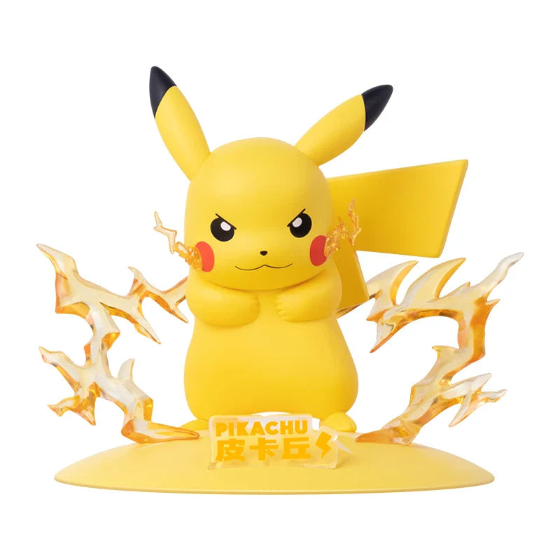 18 Styles Of Pokemon Anime Figures, Pikachu Mew Gardevoir Pichu Action Figurines