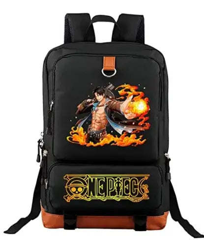 One Piece Luffy Printed Unisex Backpack School Travel Bag